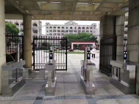 湖北某高檔小區(qū)圓柱動(dòng)態(tài)人臉識(shí)別案例